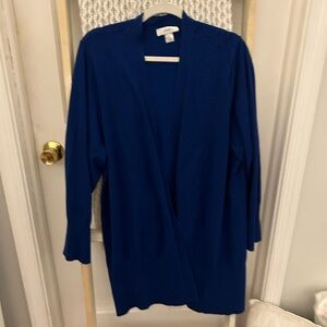 Royal blue cardigan